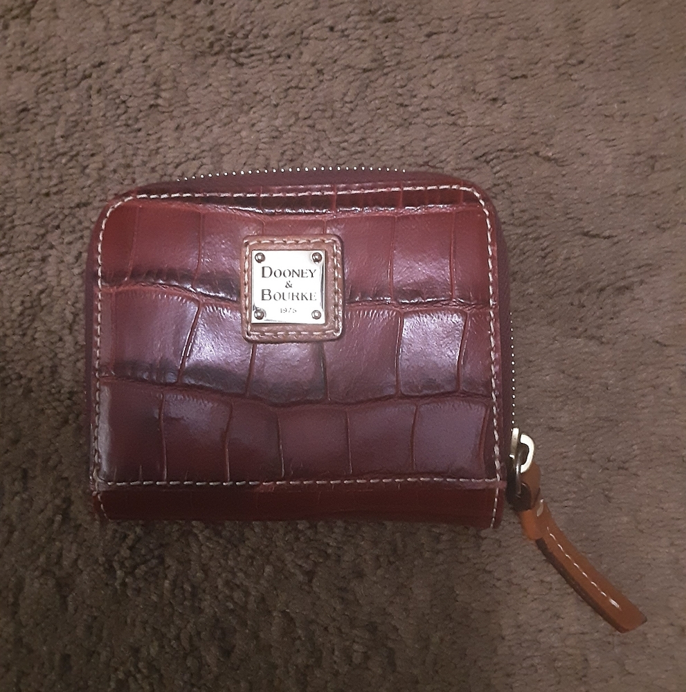 Dooney & Bourke Croc Embossed Wallet